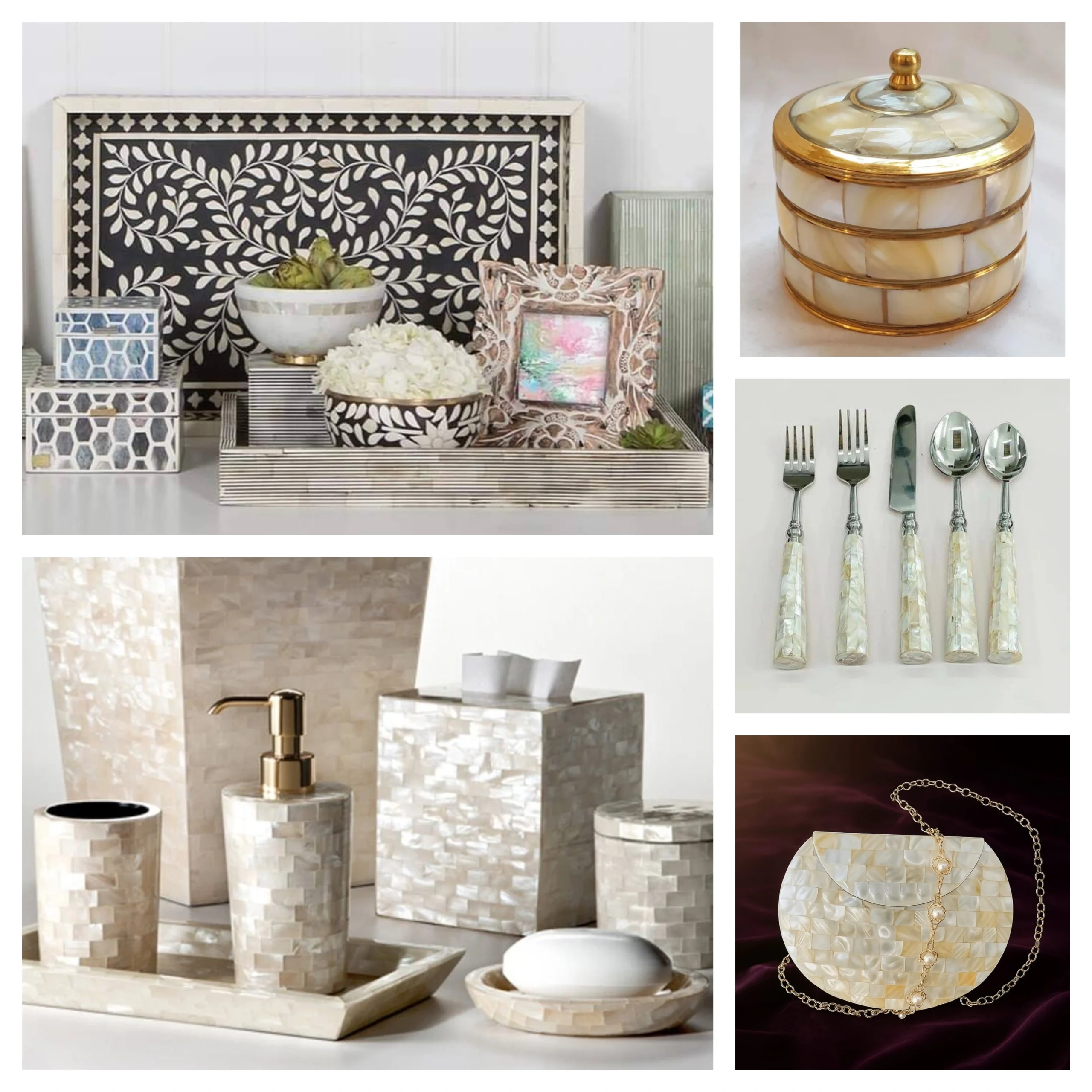 Mother Of Pearl (MOP) Handicraft Products